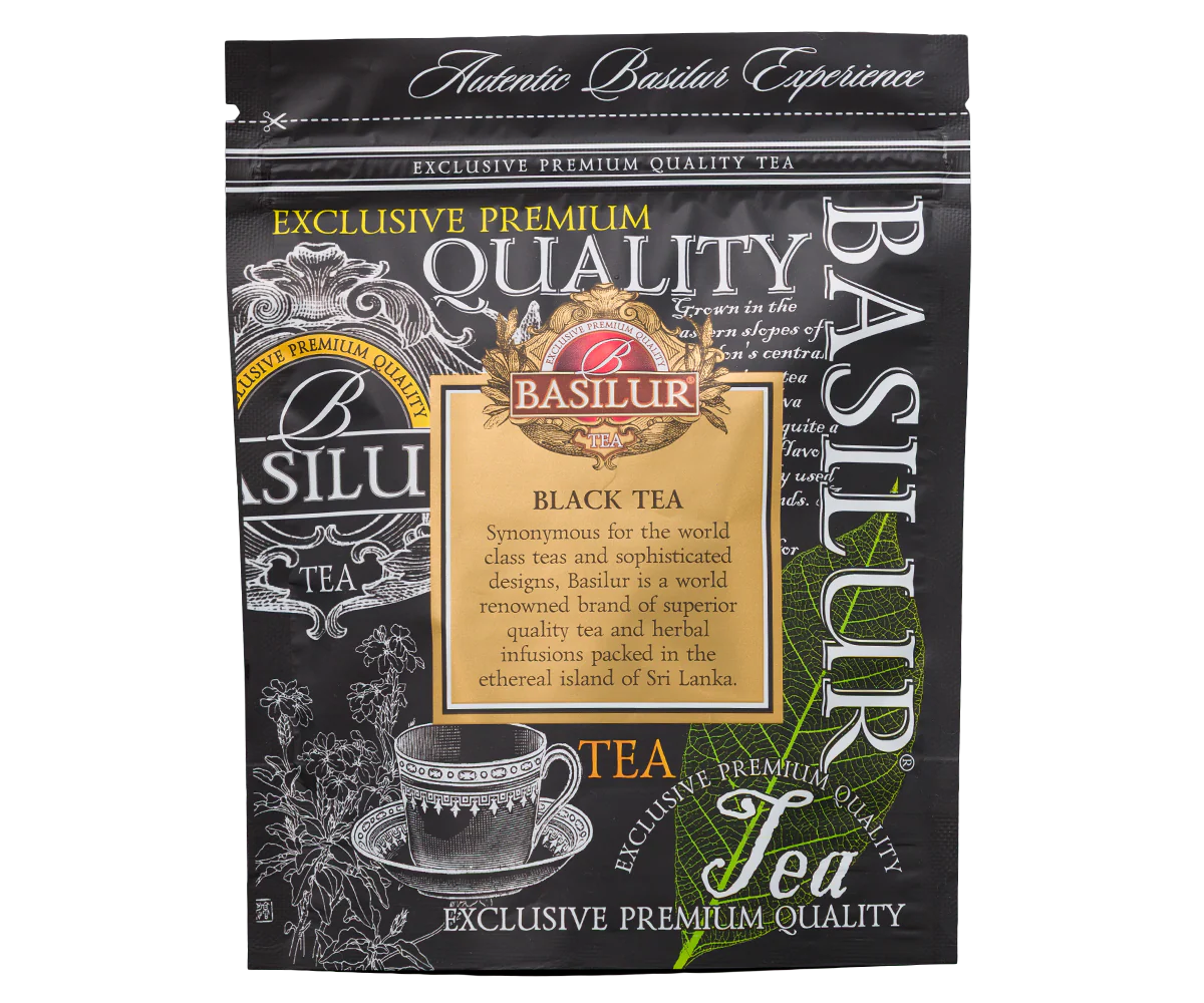 Amber Glow Tin Caddy - 100g Loose Leaf Black Tea - Image 3