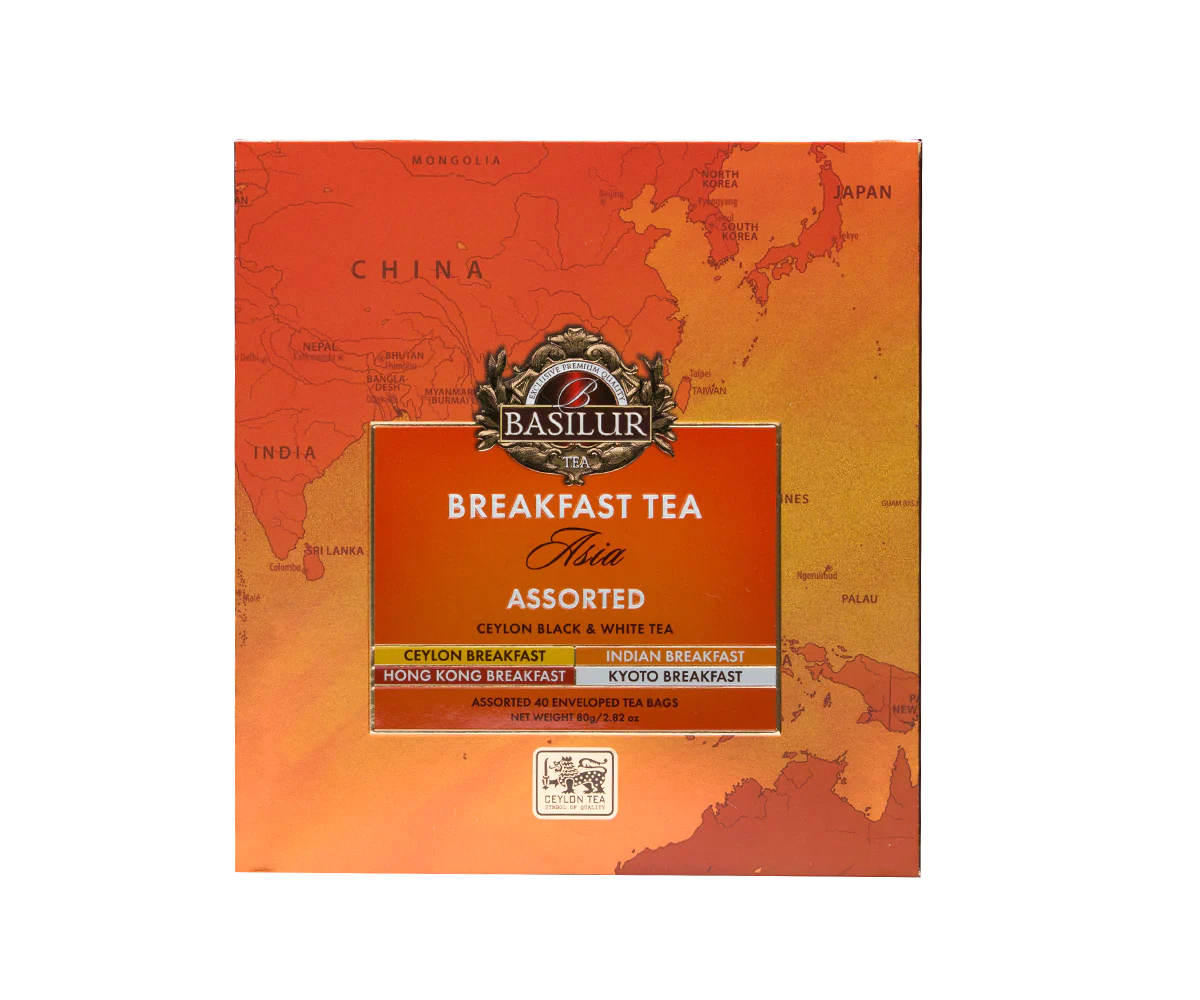 Breakfast Tea - Asia - 40 Enveloped Tea Bags - 4 Flavours - Image 3