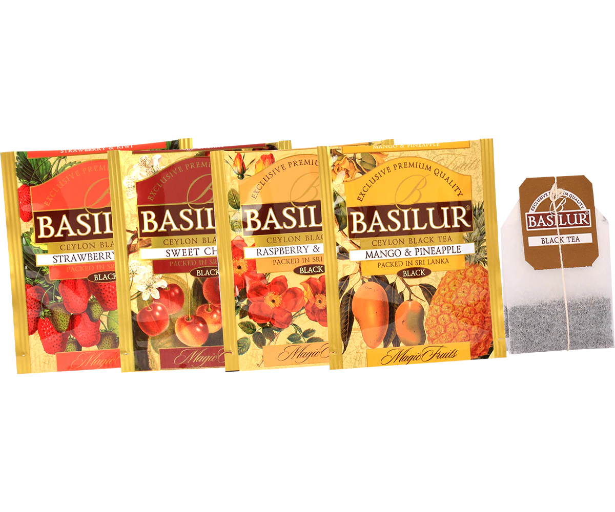 Magic Fruit Assortment - 40 Enveloped Tea Bags - 4 Flavours - Image 3
