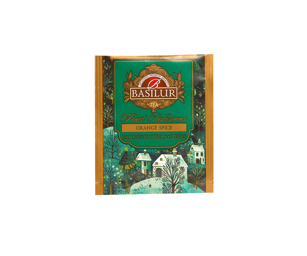 Fruit Infusions - Christmas Flavors - Orange Spice - 20 Enveloped Tea Bags - Image 4