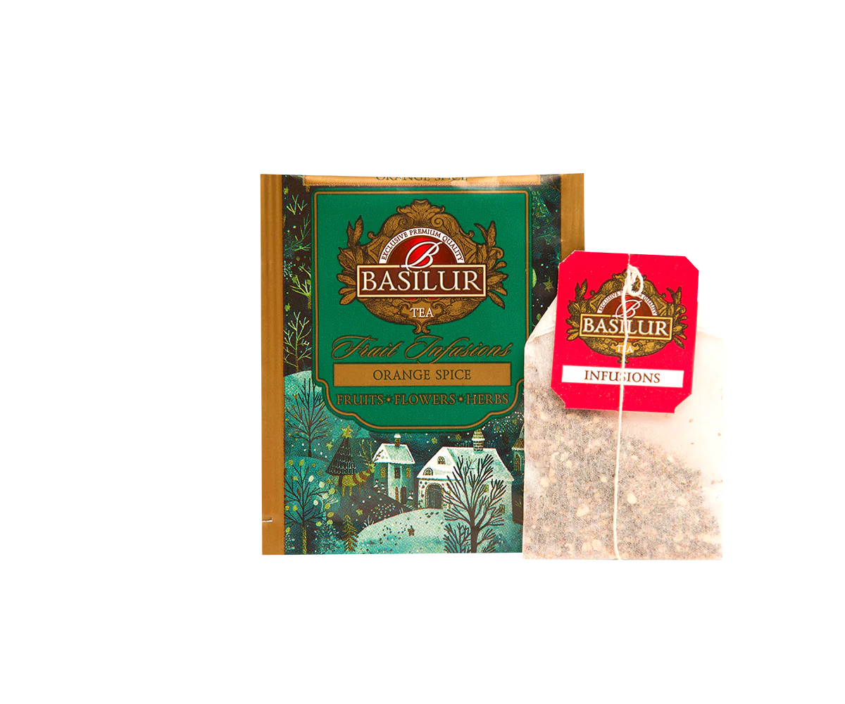 Fruit Infusions - Christmas Flavors - Orange Spice - 20 Enveloped Tea Bags - Image 5