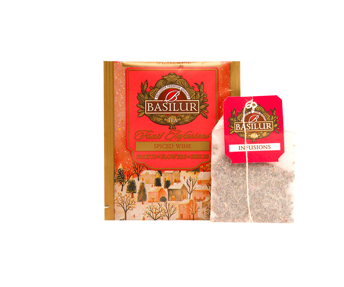 Fruit Infusions - Christmas Flavors - Spiced Wine - 20 Enveloped Tea Bags - Image 4