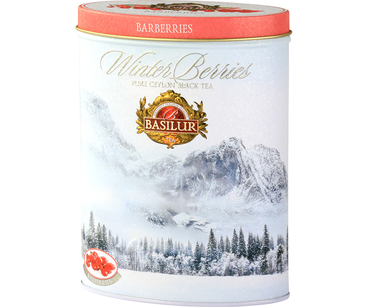 Winter Berries- Barberries - 100g Loose Leaf Tin Caddy - Image 3