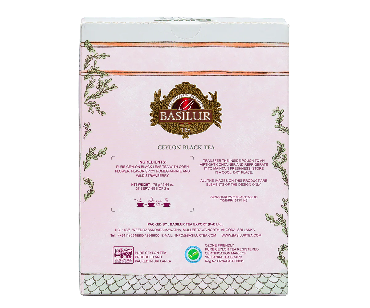 Basilur Berry Twist - 75g Loose Leaf Black Tea - Image 4