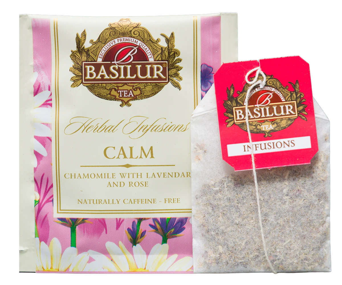 Basilur Calm Herbal Tea - 20 Enveloped Tea Bags - Image 5