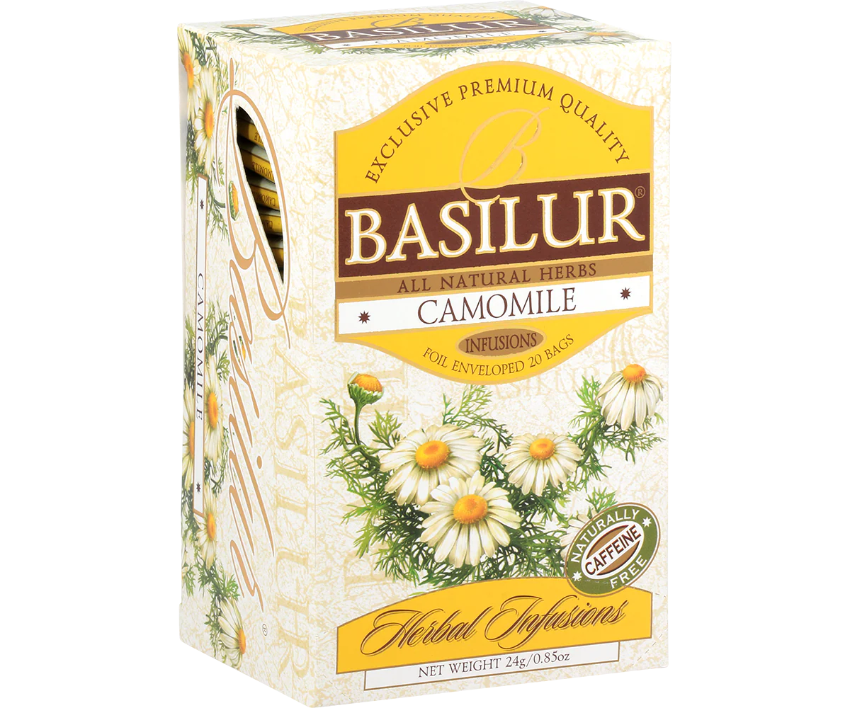 Basilur Camomile Tea - 20 Enveloped Tea Bags