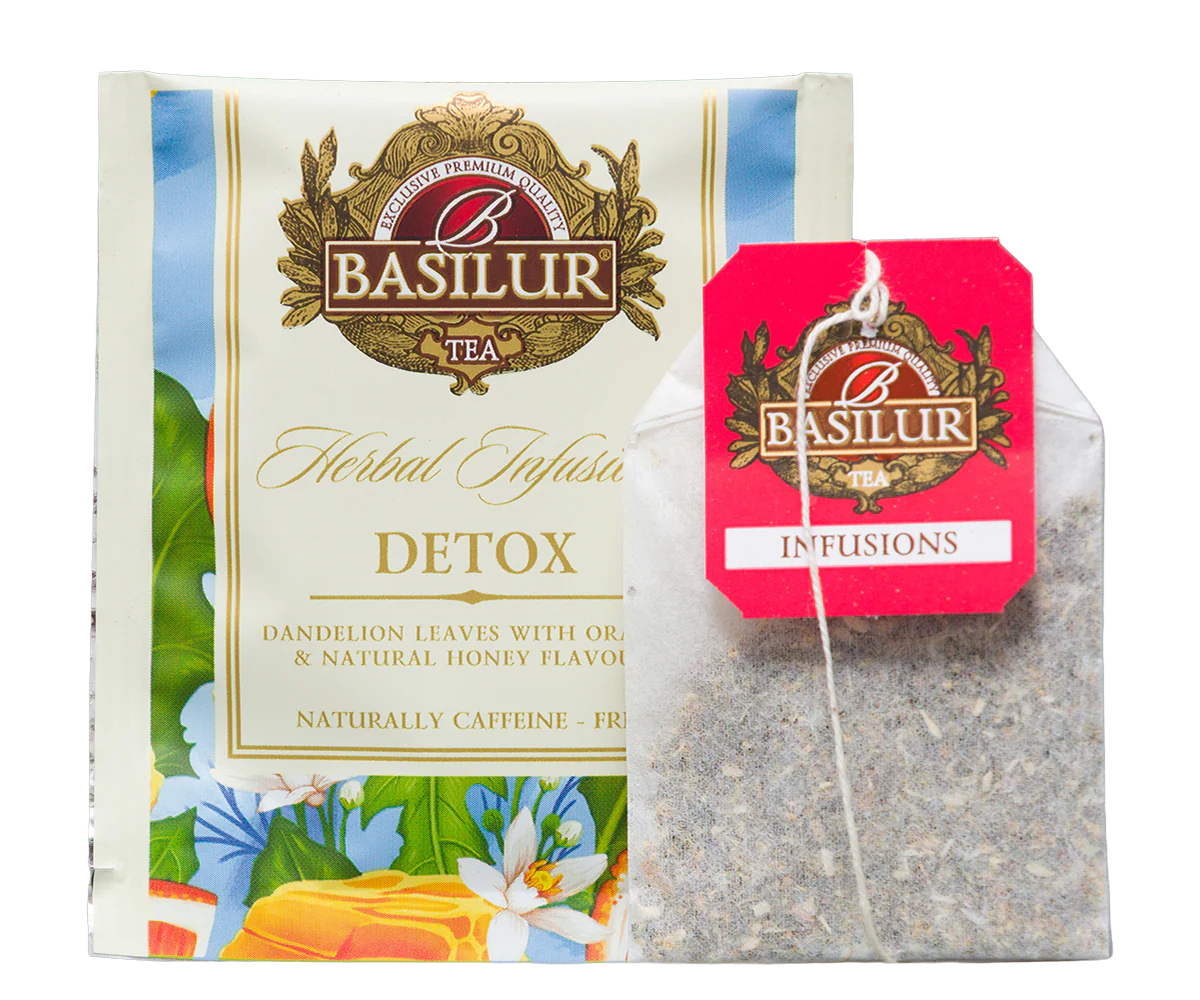Basilur Detox Herbal Tea - 20 Enveloped Tea Bags - Image 3