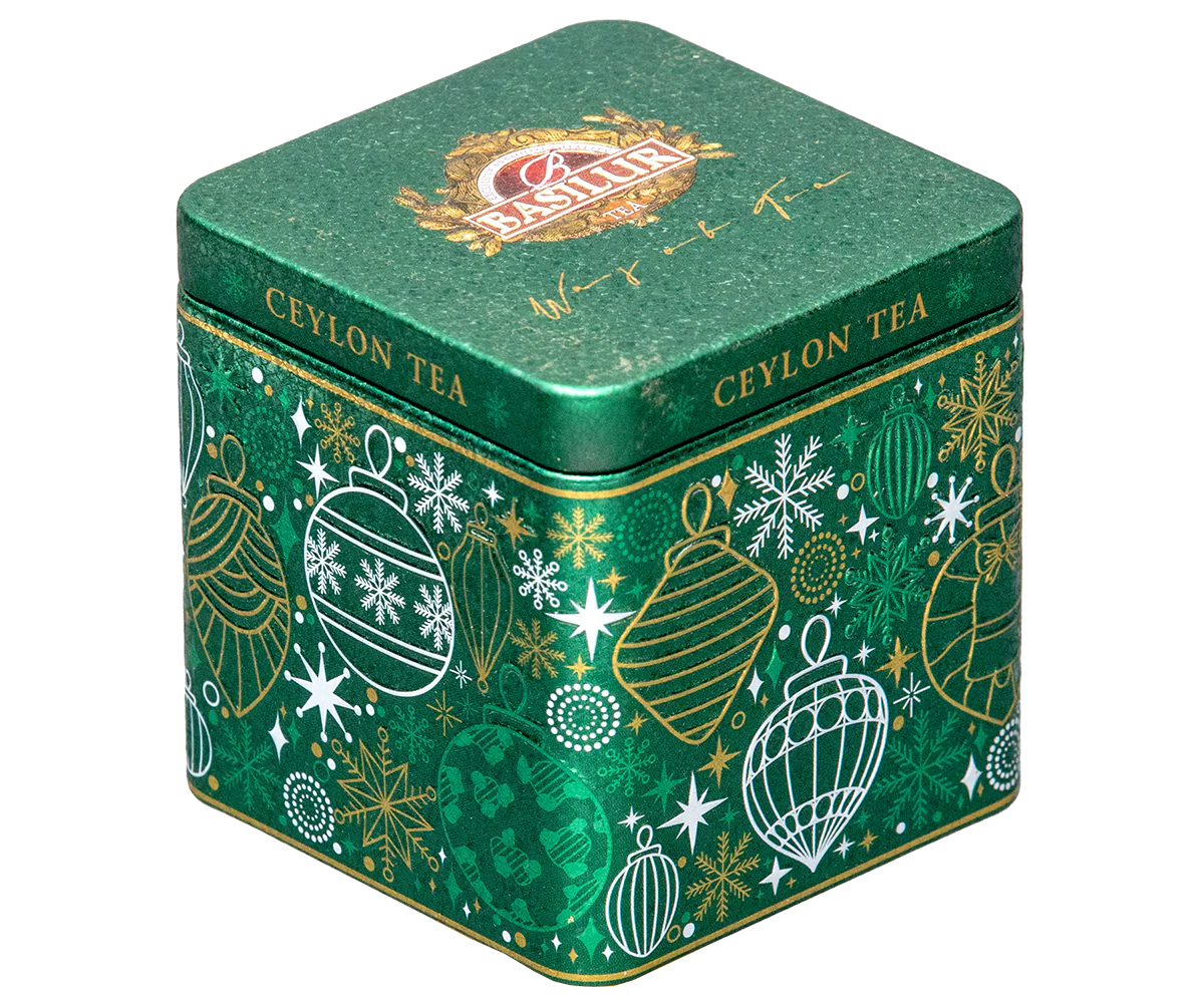 Basilur Gift of Joy Tin Caddy - 40g Loose Leaf Ceylon Black tea