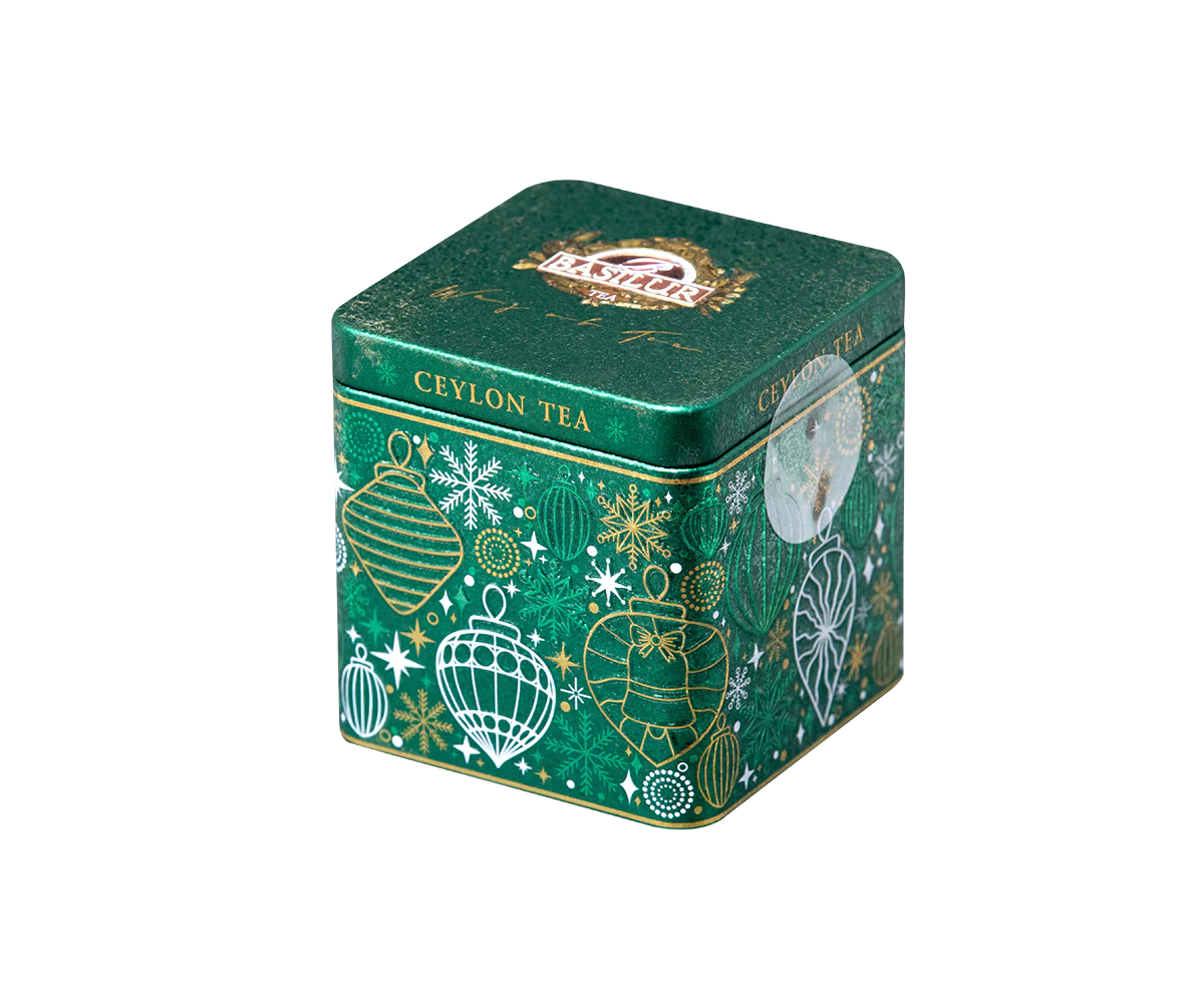 Basilur Gift of Joy Tin Caddy - 40g Loose Leaf Ceylon Black tea - Image 4