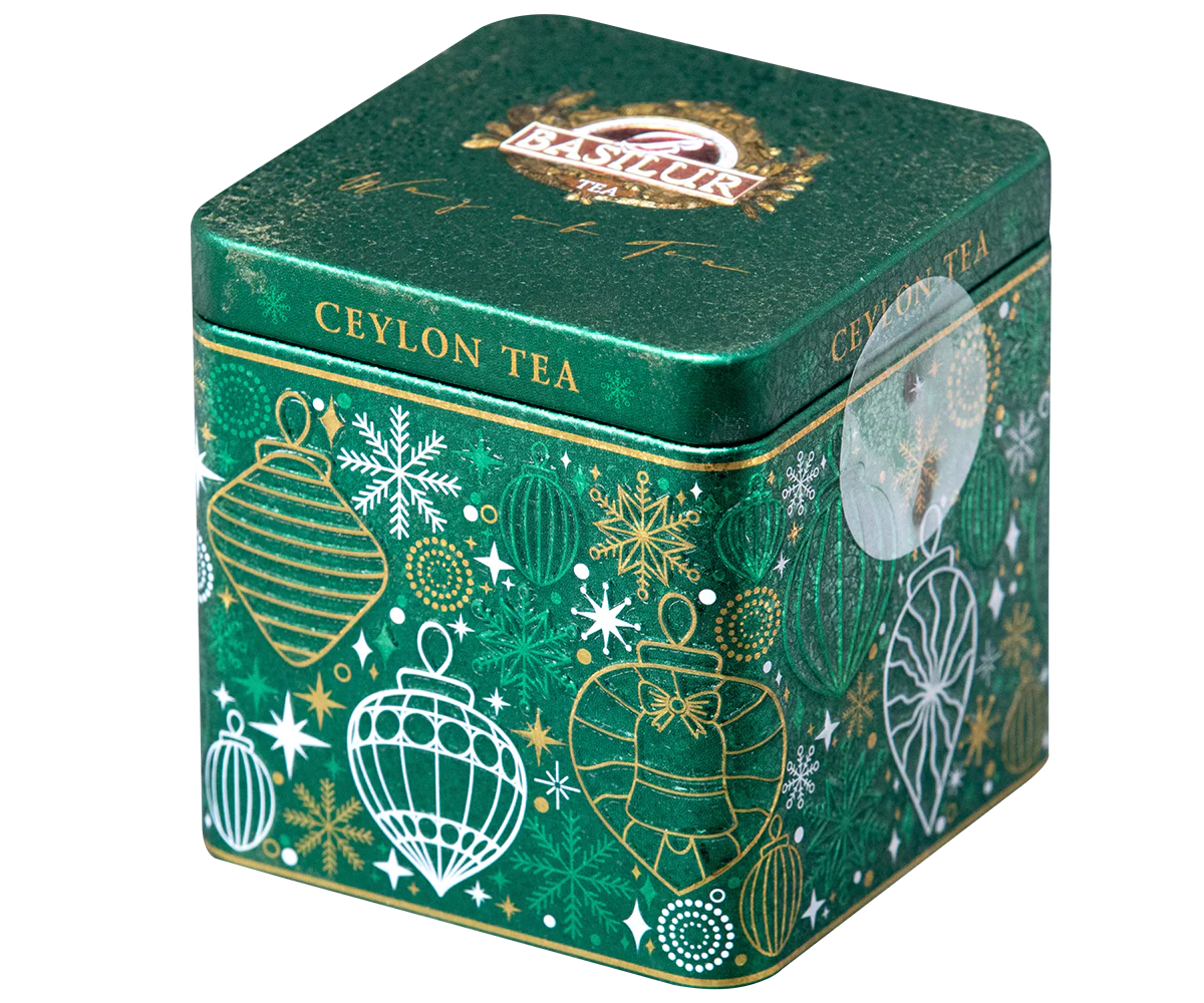 Basilur Gift of Joy Tin Caddy - 40g Loose Leaf Ceylon Black tea - Image 6