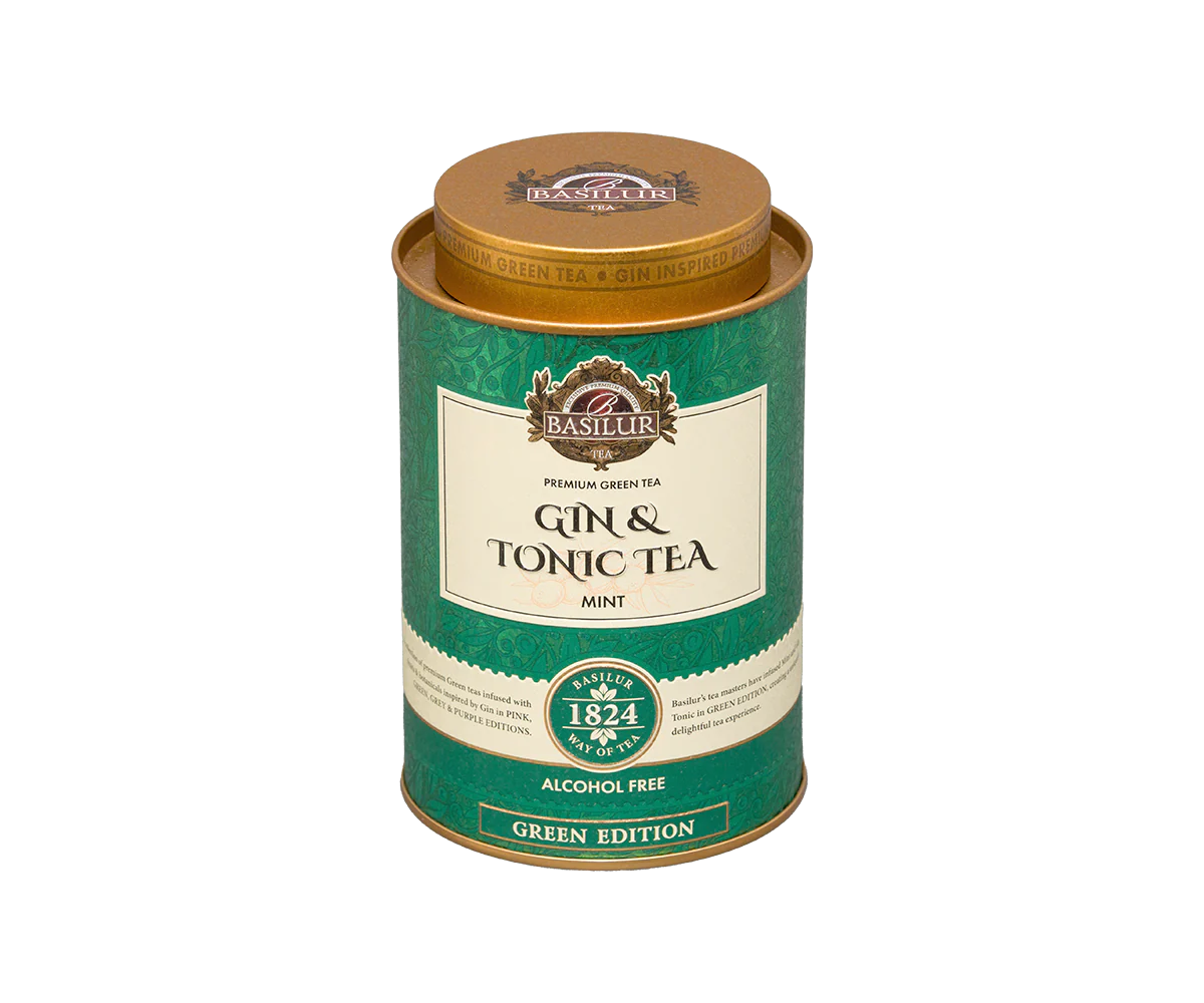 Basilur Gin Tea - Green Edition - 75g Loose Leaf Green Tea - Image 2