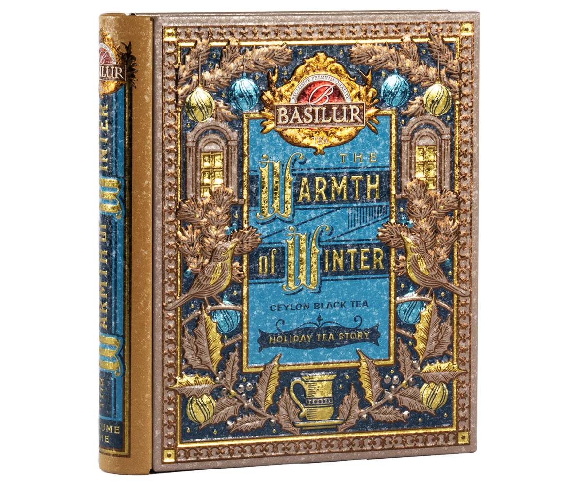 Basilur Holiday Tea Story Tea Book - 40G Loose Leaf Black Tea