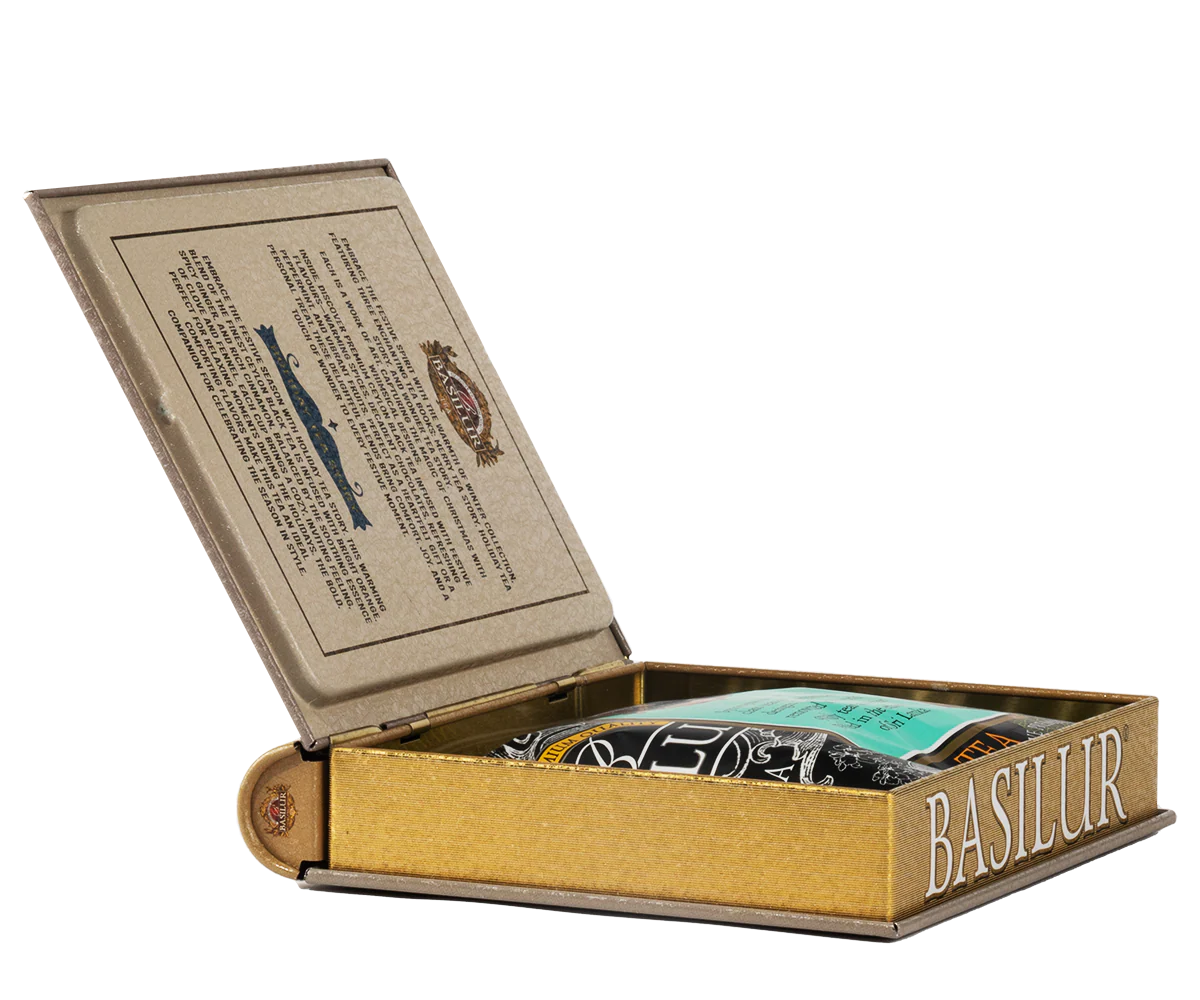 Basilur Holiday Tea Story Tea Book - 40G Loose Leaf Black Tea - Image 5