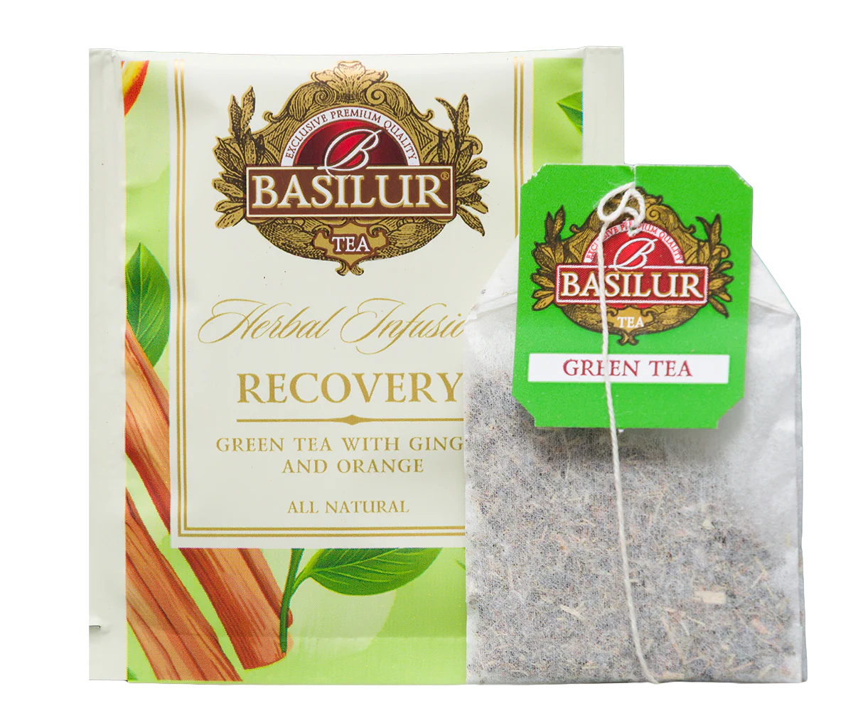 Basilur Recovery Herbal Tea - 20 Enveloped Tea Bags - Image 3