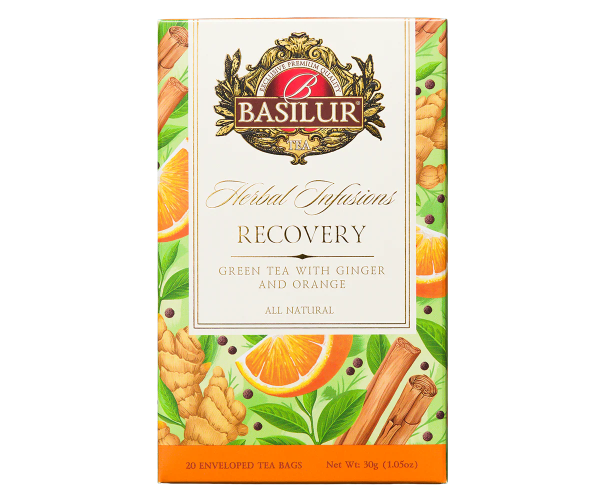 Basilur Recovery Herbal Tea - 20 Enveloped Tea Bags - Image 5