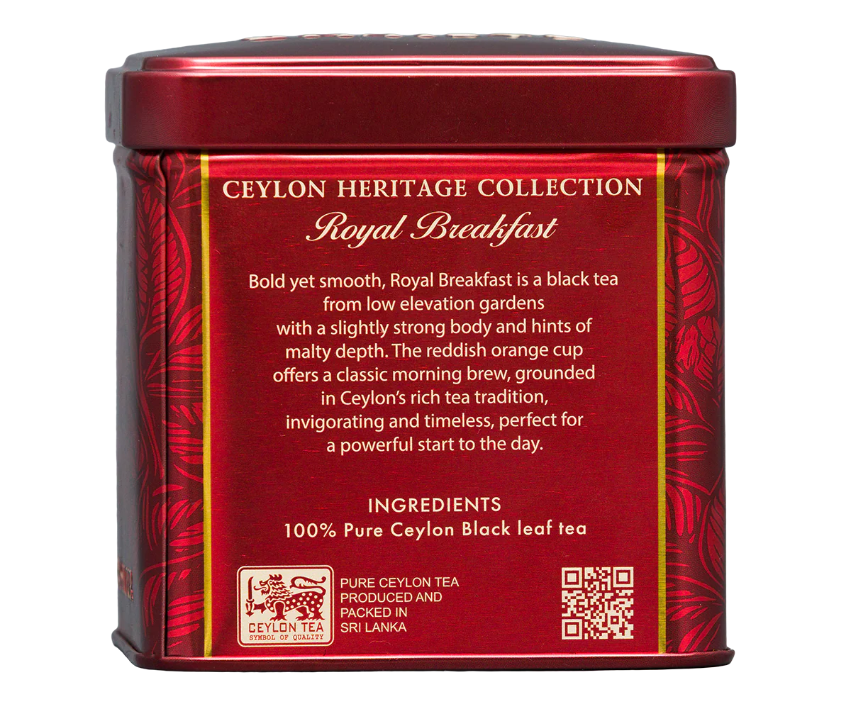 Ceylon Heritage Royal Breakfast Tea - 50g Loose Leaf Black Tea - Image 5