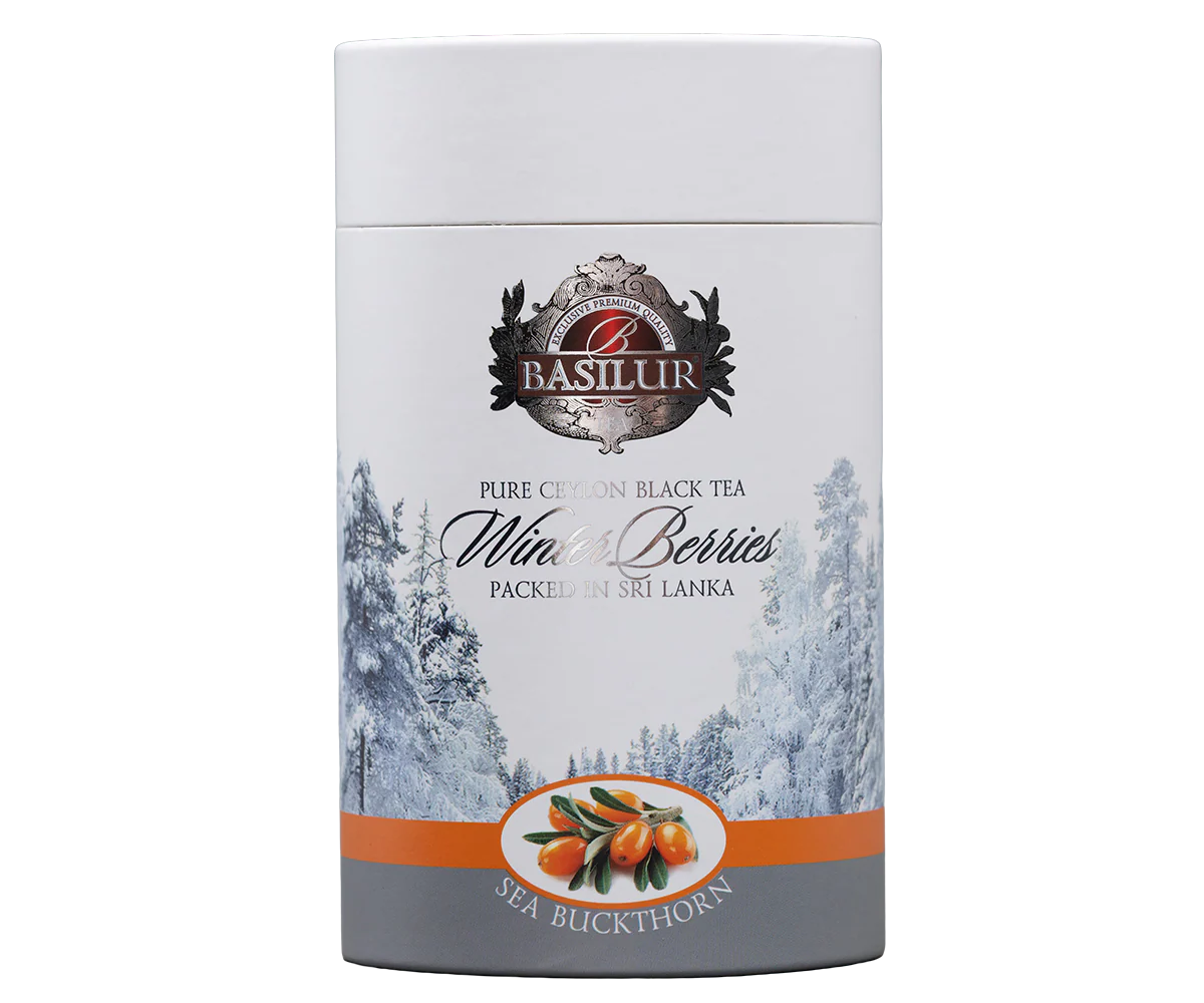 Basilur Winter Berries - Sea Buckthorn- 75g Ceylon Black tea - Image 6