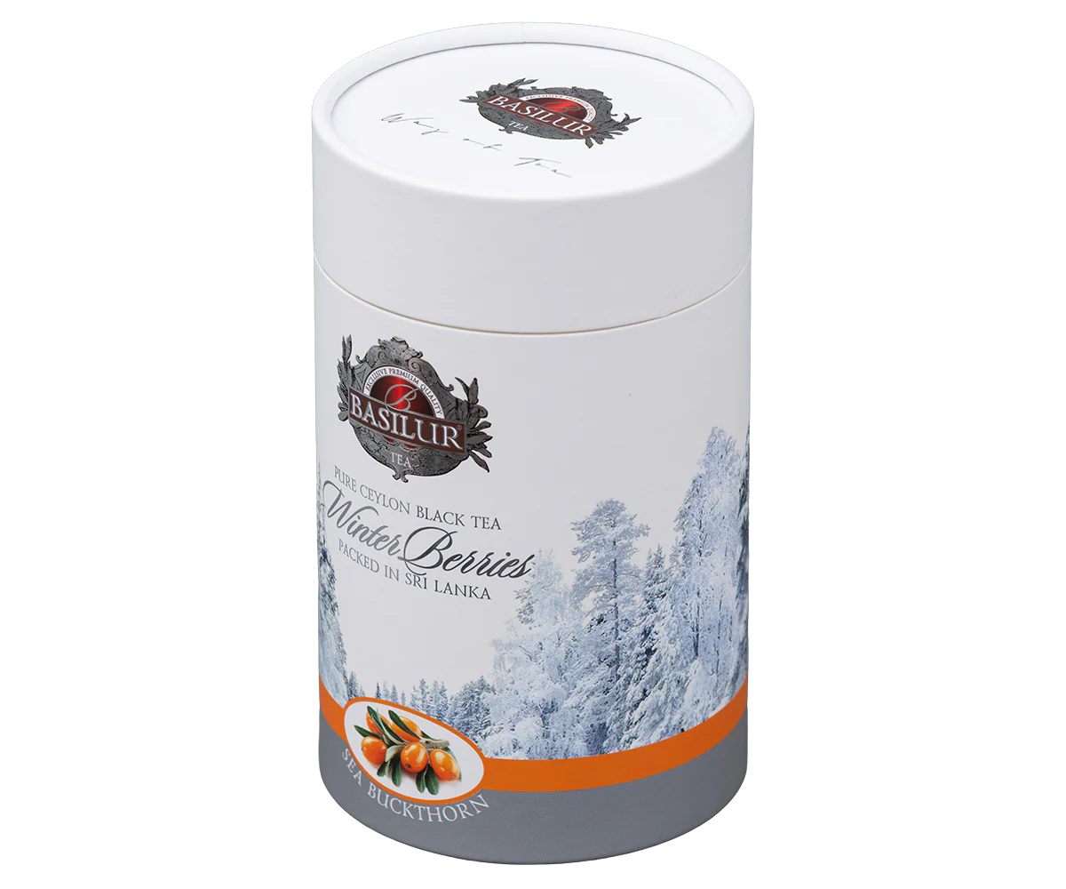 Basilur Winter Berries - Sea Buckthorn- 75g Ceylon Black tea - Image 7