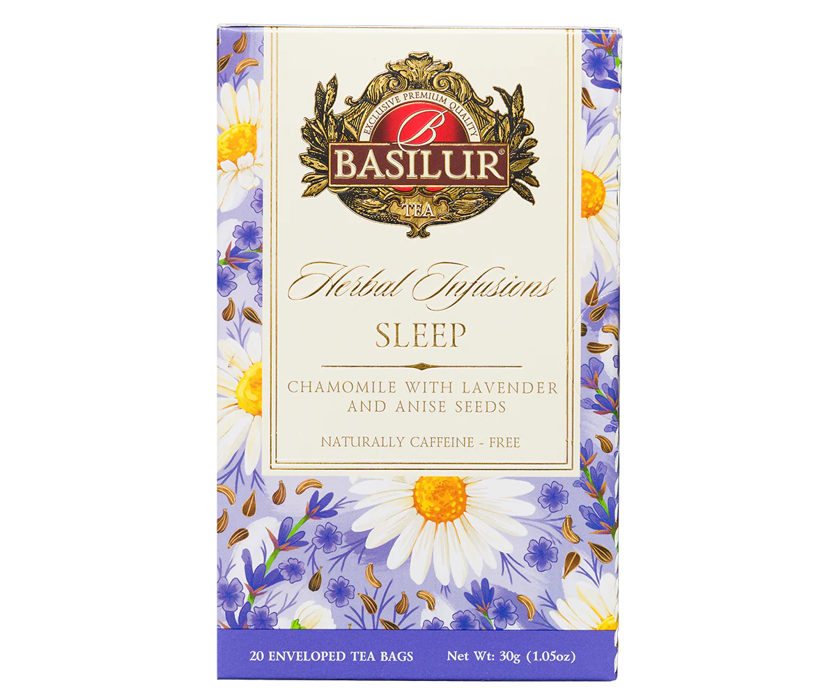 Basilur Sleep Herbal Tea - 20 Enveloped Tea Bags - Image 3