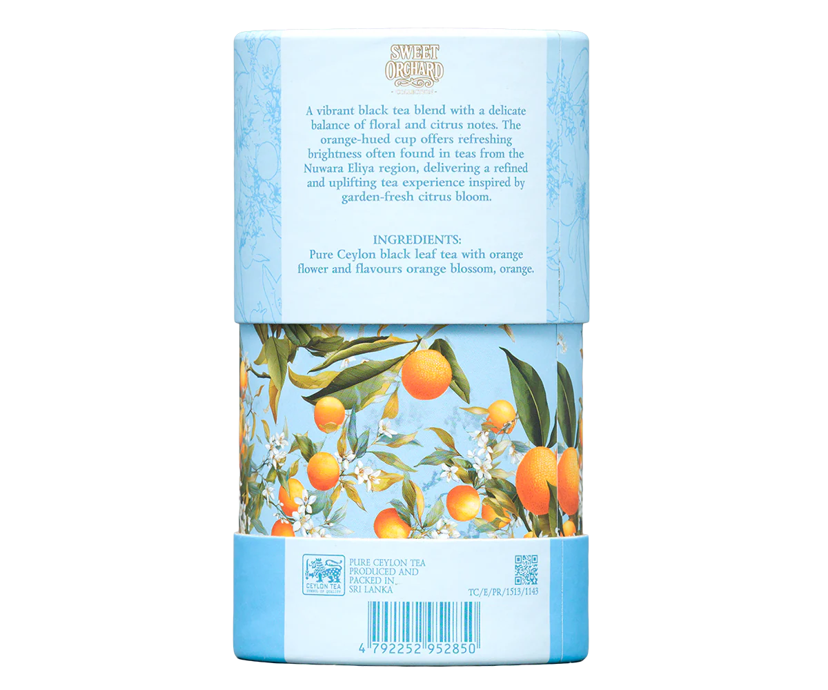 Basilur Sweet Orchard Orange & Orange Blossom - 75g Loose Leaf Black Tea - Image 5
