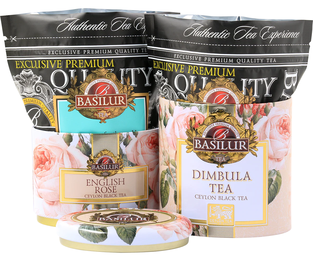 Two Layer Caddy - English Rose & Dimbula - Loose leaf Teas - Image 2
