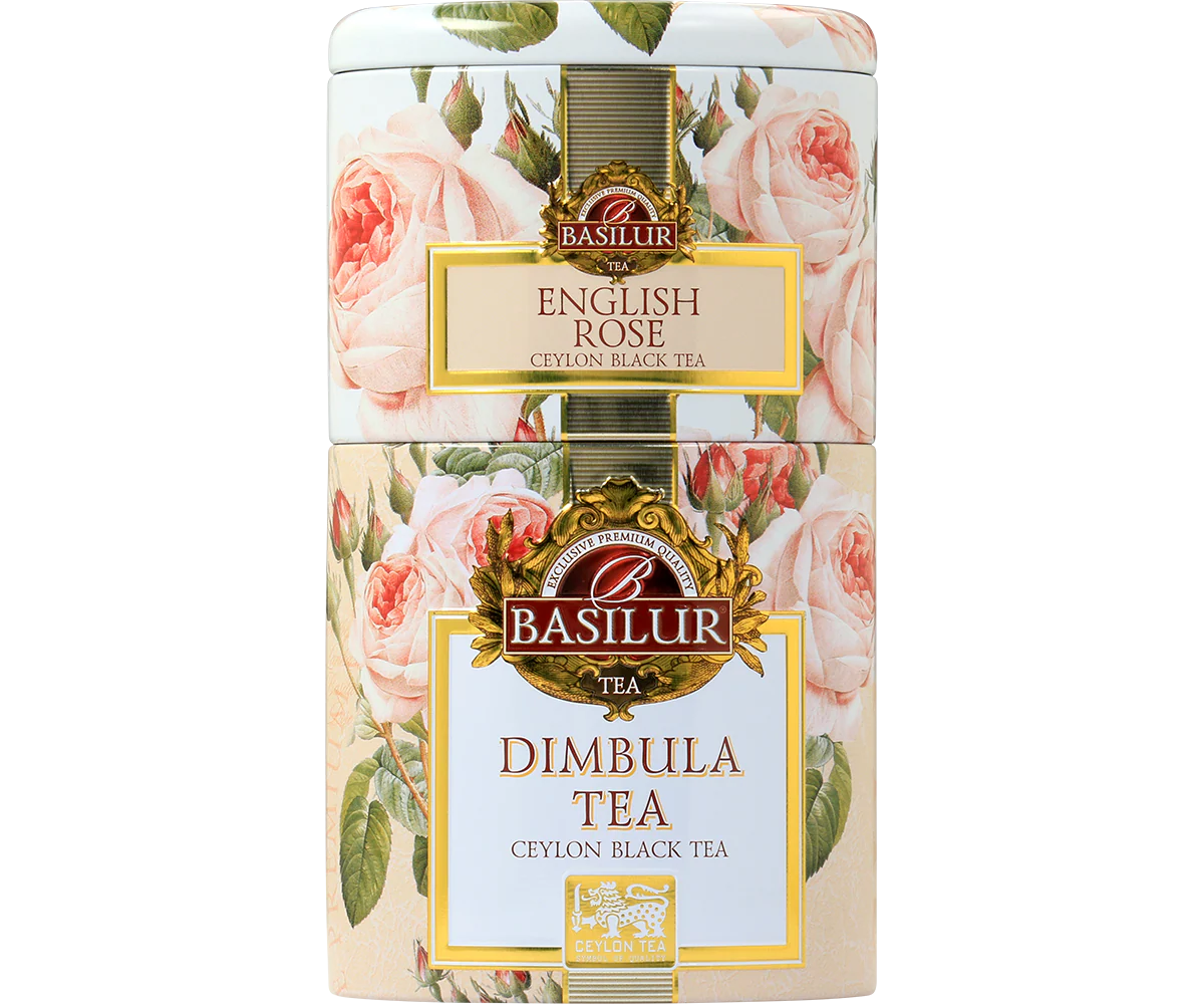 Two Layer Caddy - English Rose & Dimbula - Loose leaf Teas - Image 4
