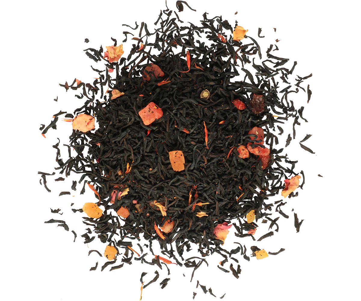 Two Layer Caddy - Strawberry & Cream and Ruhuna Tea -100g Loose leaf Tea - Image 2