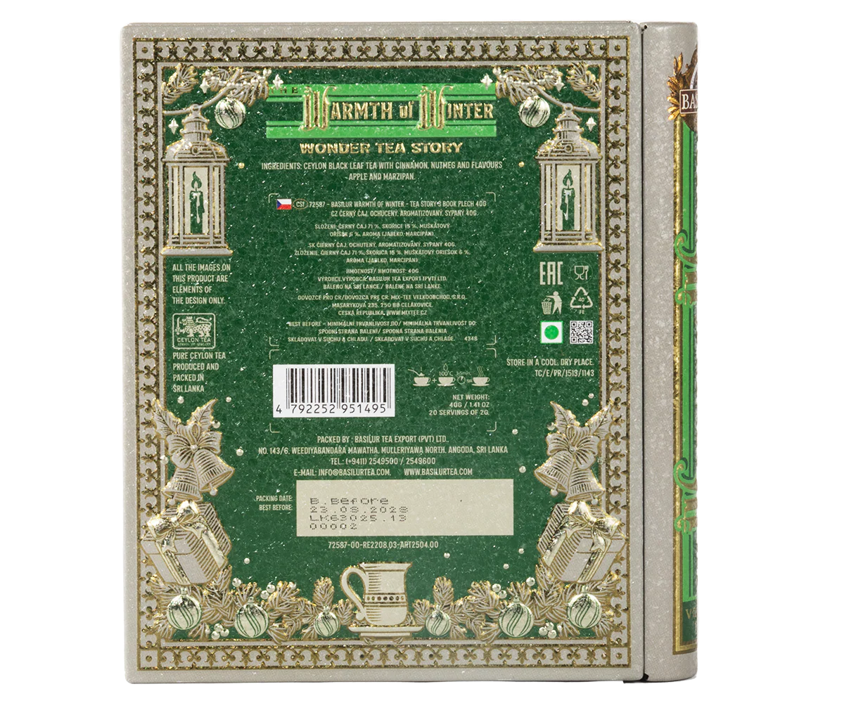 Basilur Wonder Tea Story Tea Book - 40G Loose Leaf Black Tea - Image 6
