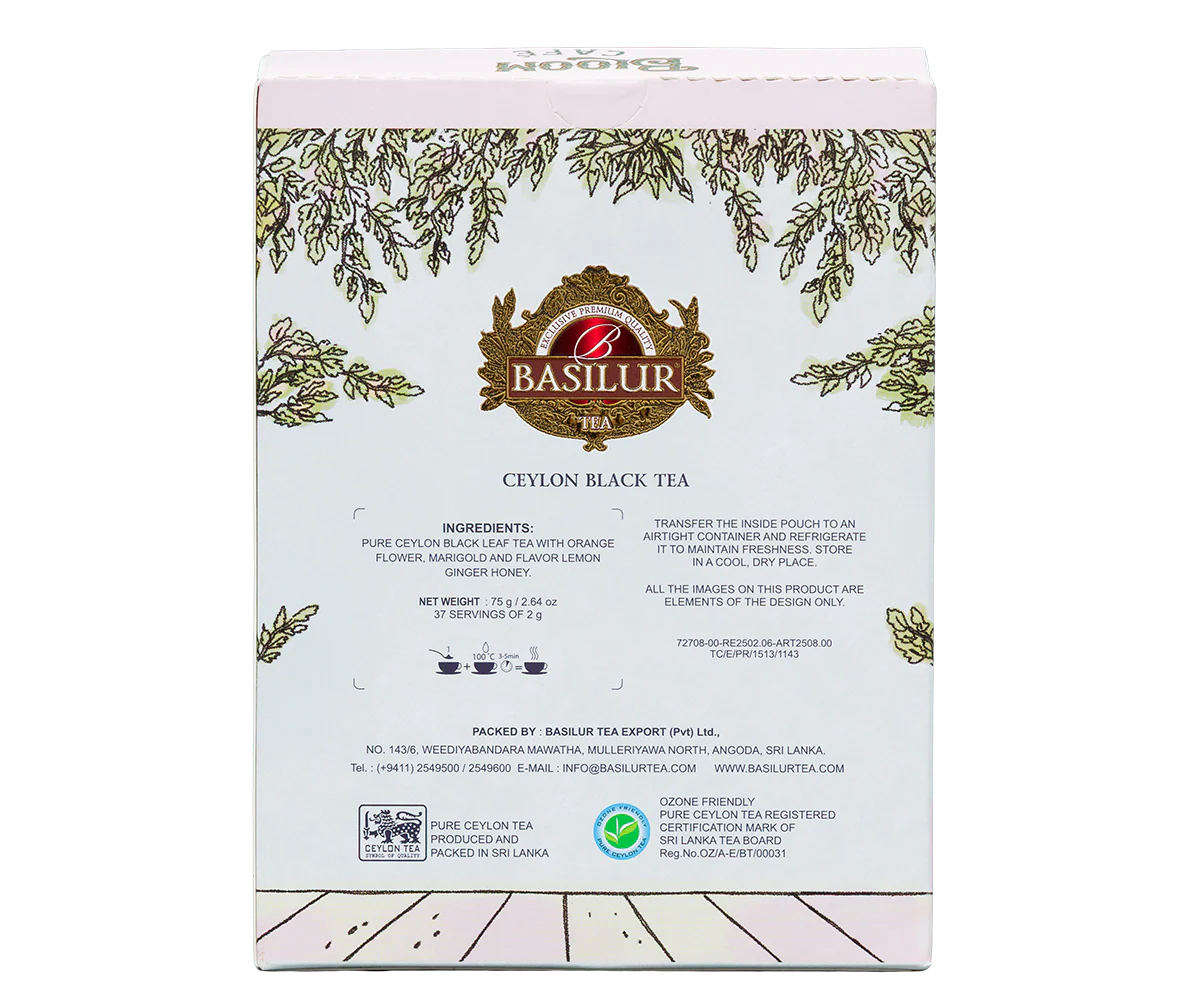 Basilur Zesty Twist - 75g Loose Leaf Black Tea - Image 6