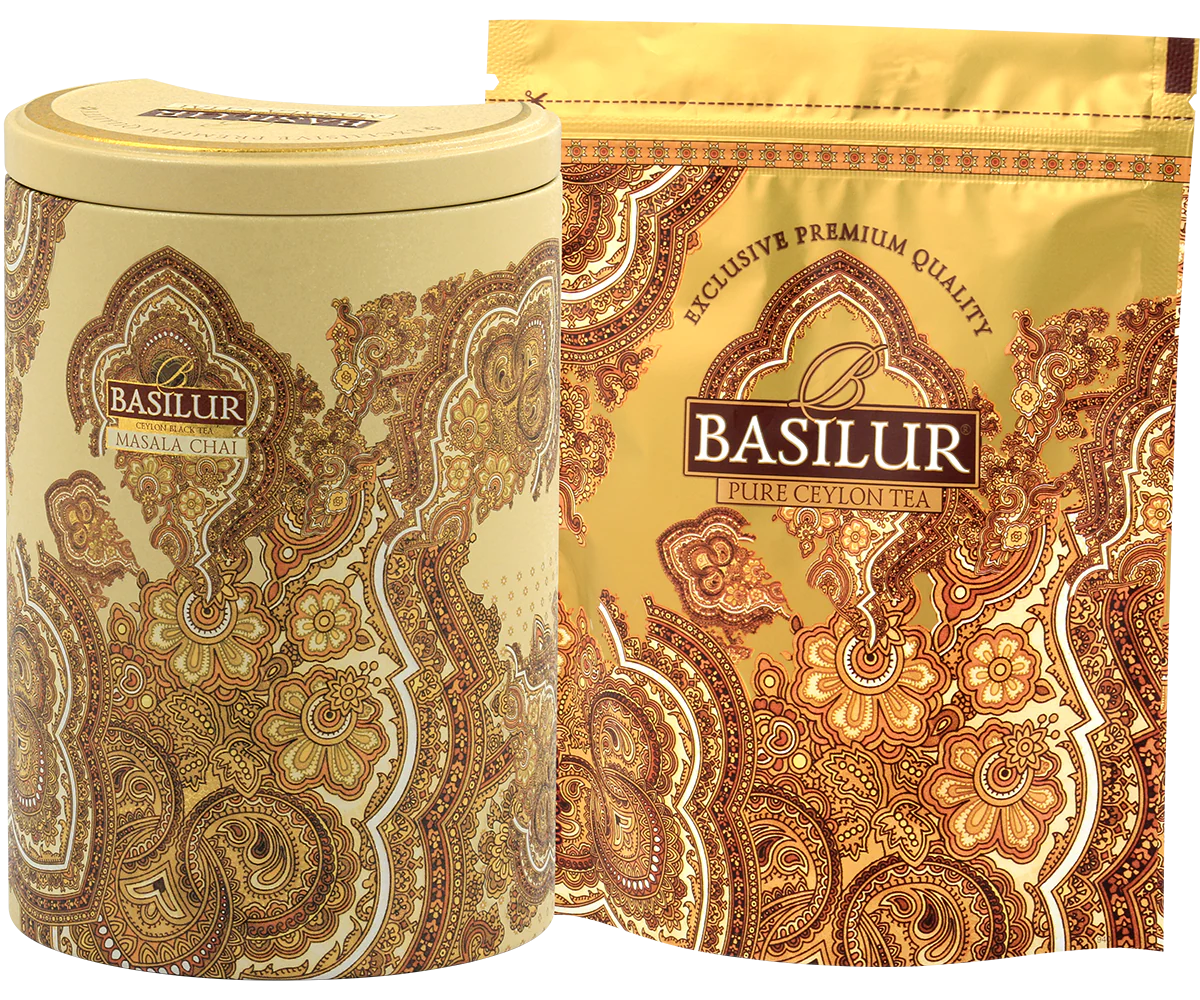 Masala Chai Tin Caddy- 100g Loose Leaf Black Tea - Image 3