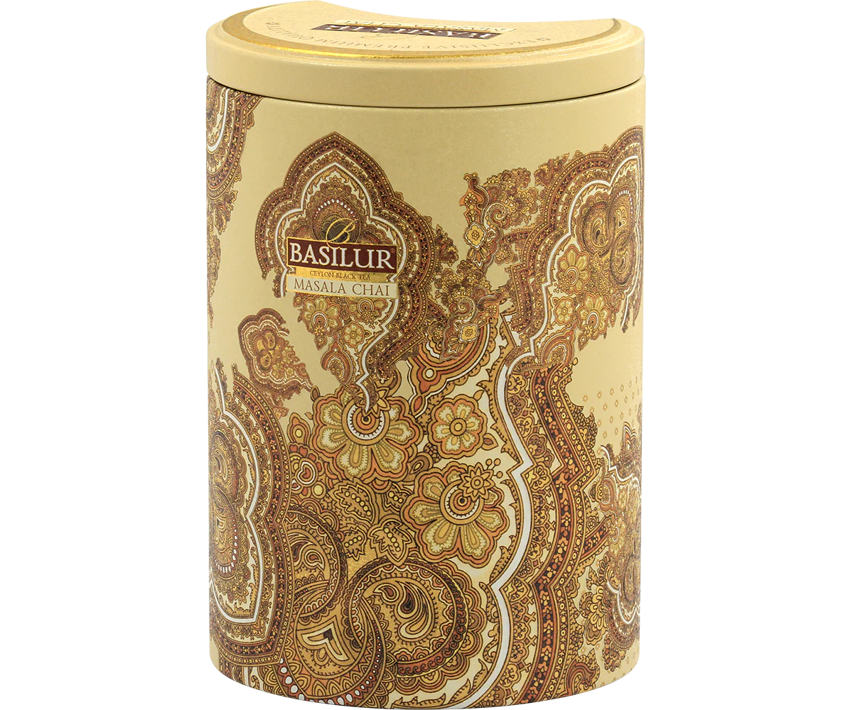 Masala Chai Tin Caddy- 100g Loose Leaf Black Tea - Image 4