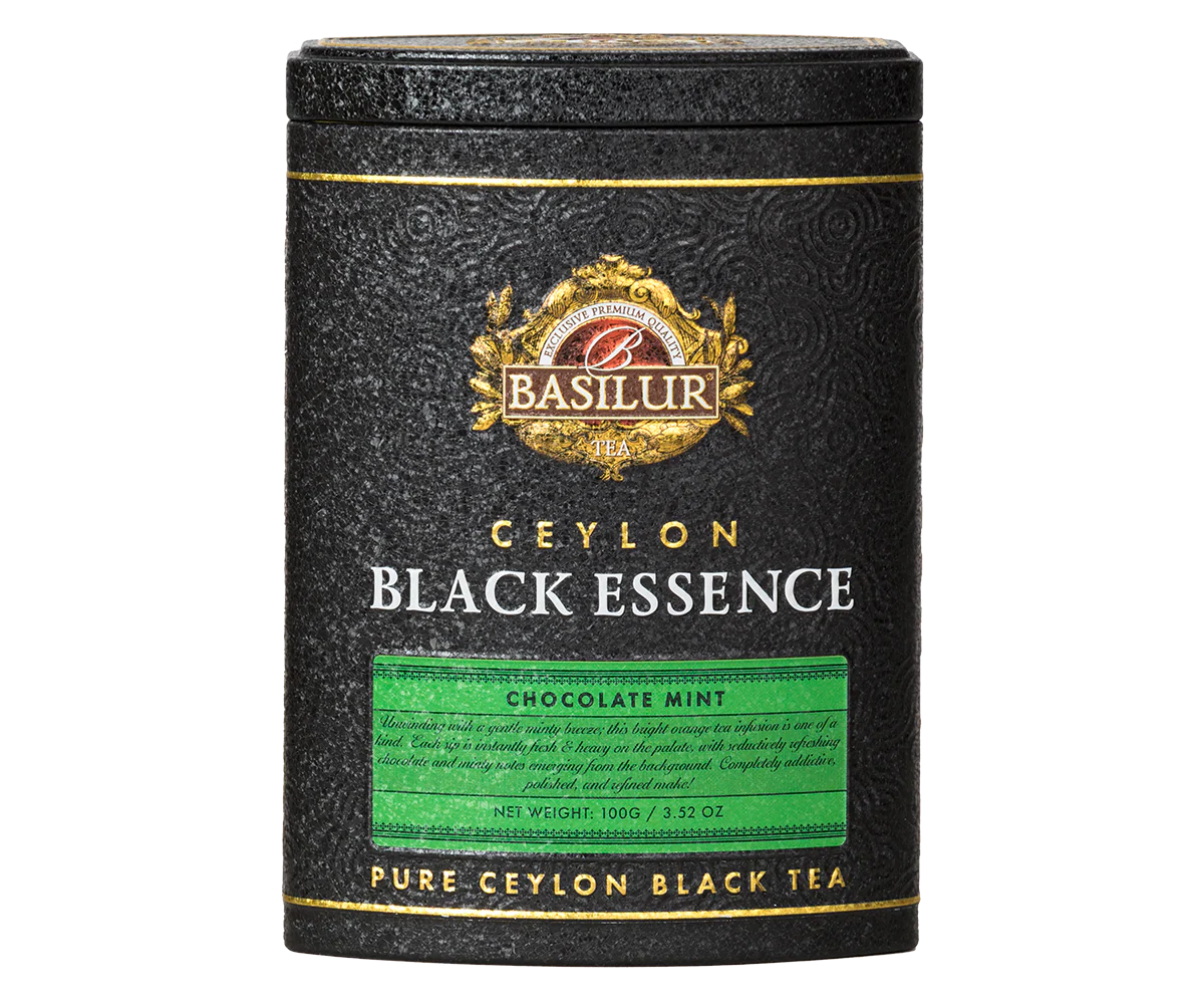 Black Essence - Chocolate Mint - 100g Loose Leaf Ceylon Black Tea - Image 3