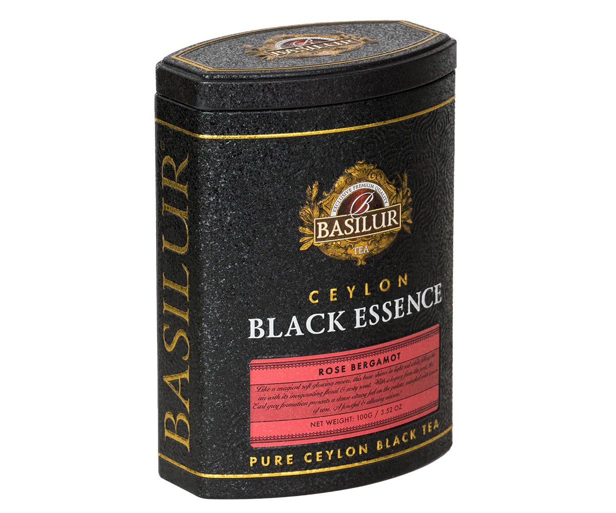 Black Essence - Rose Bergamot - 100g Loose Leaf Ceylon Black Tea