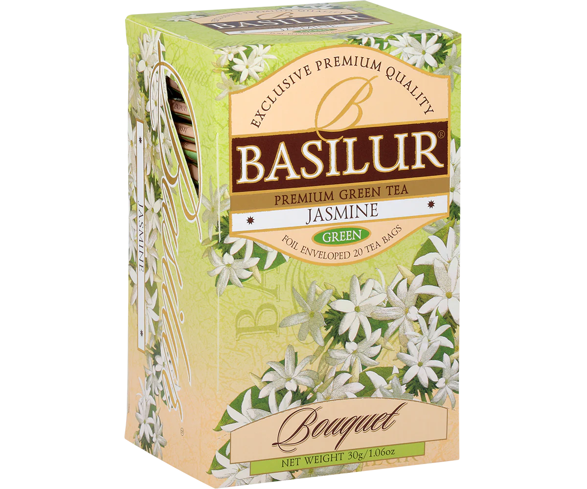 Bouquet Collection - Jasmine Green Tea -25 Enveloped Tea Bags