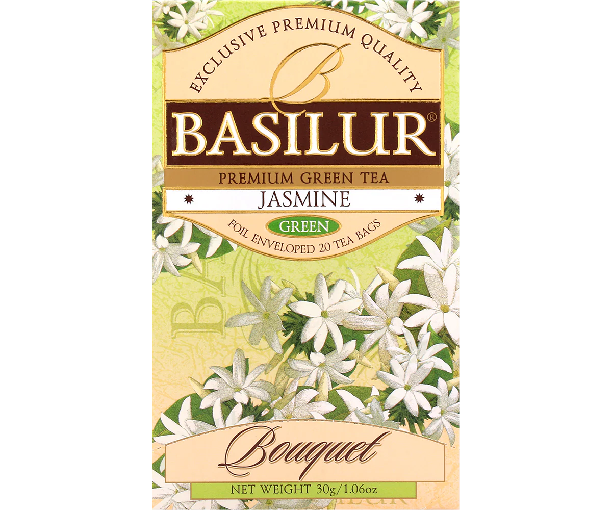 Bouquet Collection - Jasmine Green Tea -25 Enveloped Tea Bags - Image 3