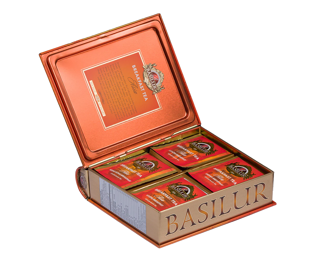 Breakfast Tea - Tea Book - Asia - 32 Enveloped Tea Bags - 4 Flavours - Image 3
