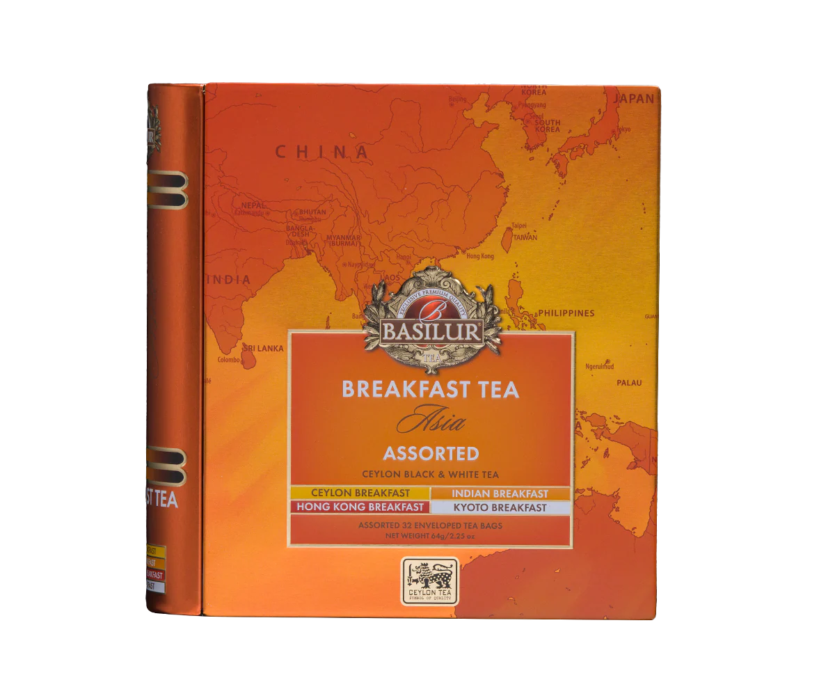 Breakfast Tea - Tea Book - Asia - 32 Enveloped Tea Bags - 4 Flavours - Image 4