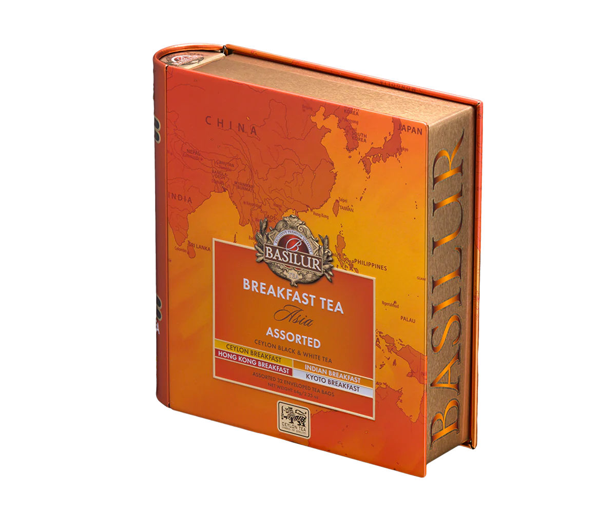 Breakfast Tea - Tea Book - Asia - 32 Enveloped Tea Bags - 4 Flavours - Image 6
