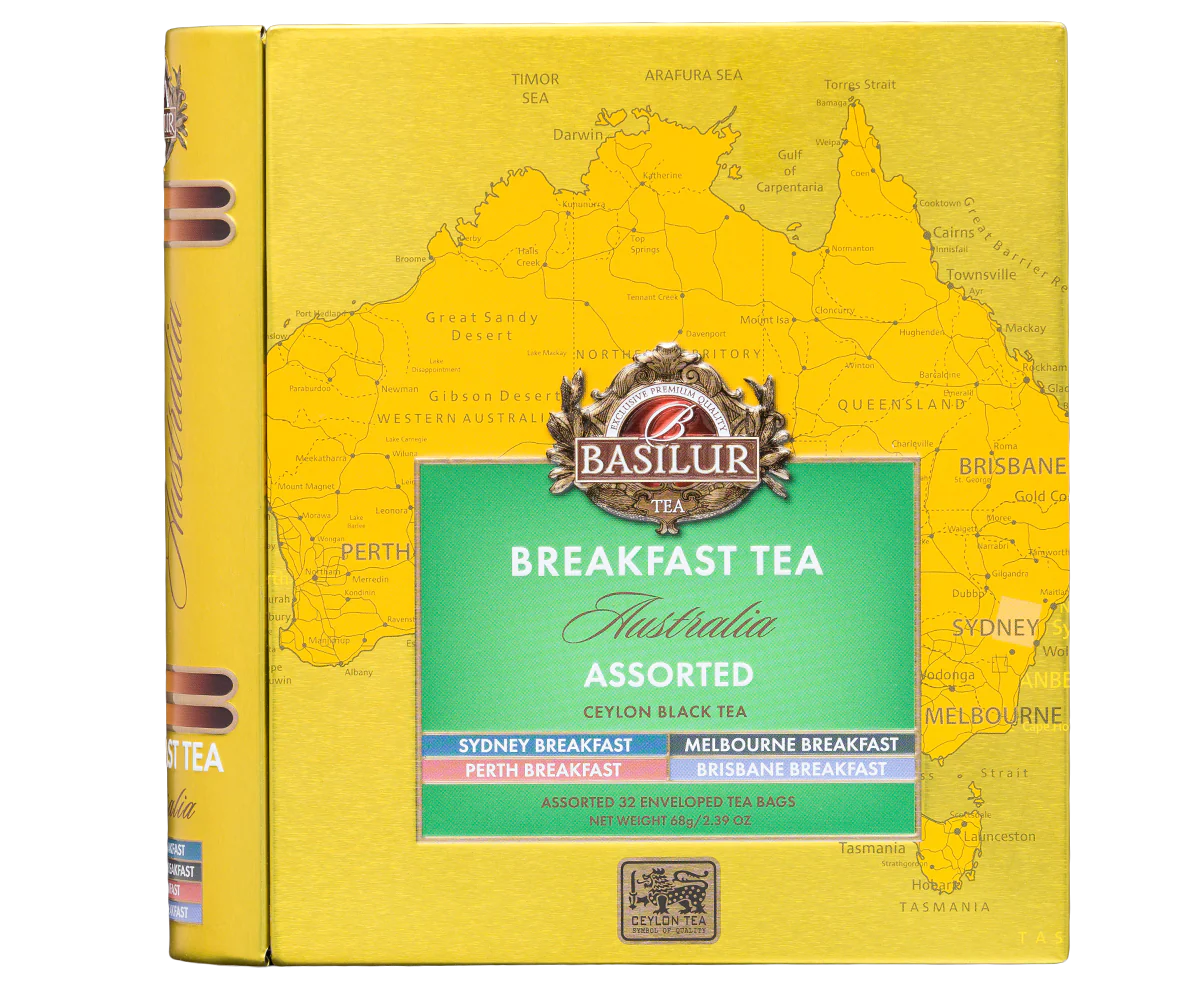 Breakfast Tea - Tea Book - Australian Breakfast - 32 Enveloped Tea Bags - 4 Flavours - Image 5