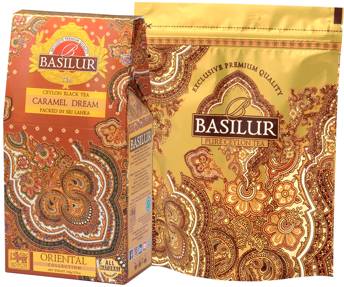 Caramel Dream Black Tea - 100g Loose Leaf Refill Pack - Image 3