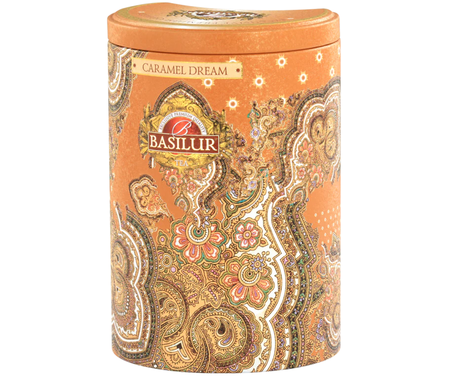 Caramel Dream Tin Caddy - 100g Loose Leaf Black Tea - Image 3
