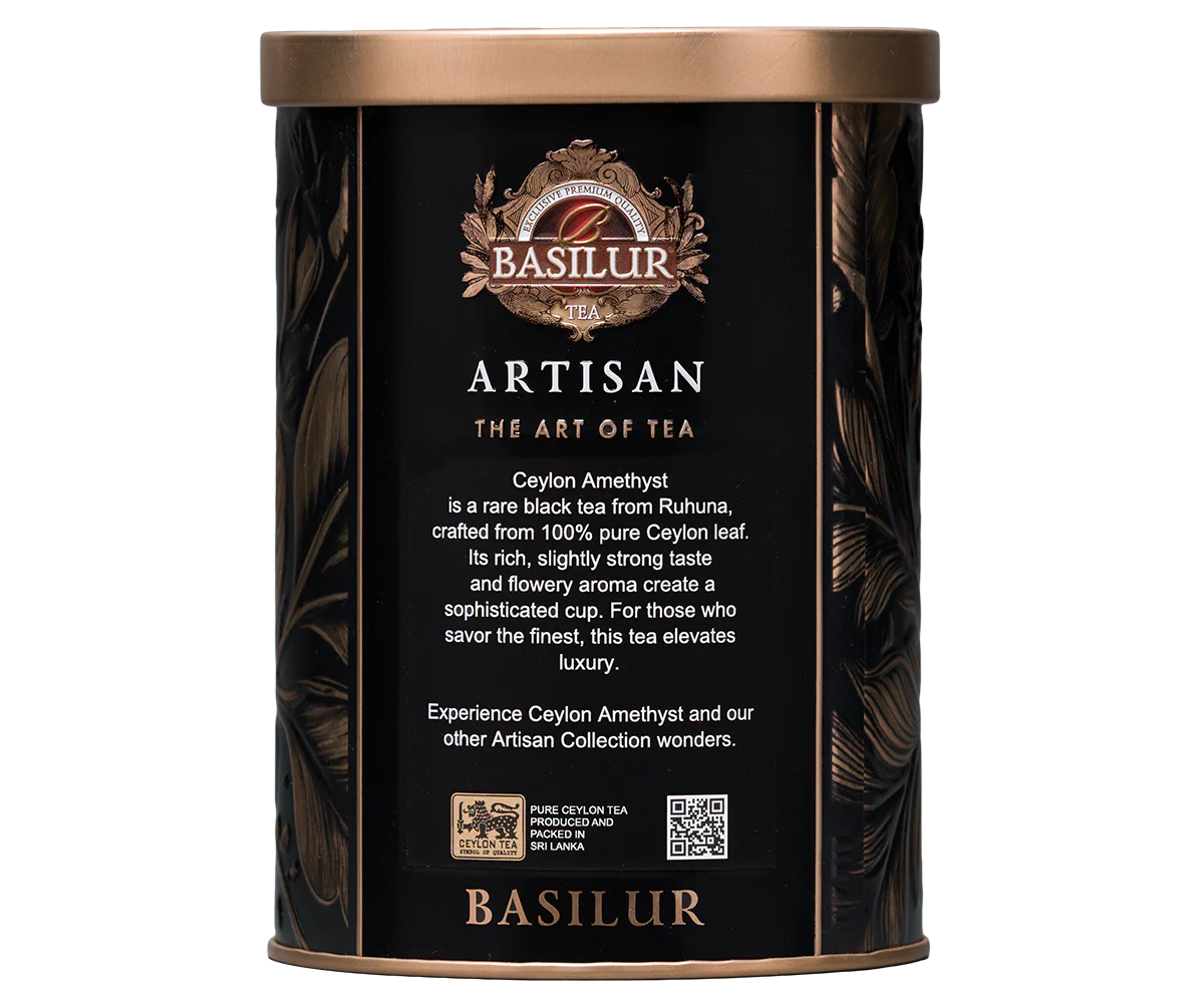 Ceylon Amethyst Tin - 70g Loose Leaf Black Tea - Image 3