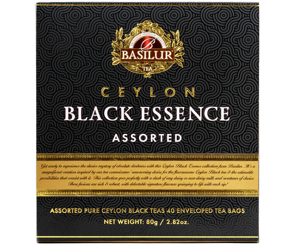 Black Essence Assorted - 40 Enveloped Tea Bags - 4 Flavours - Image 3