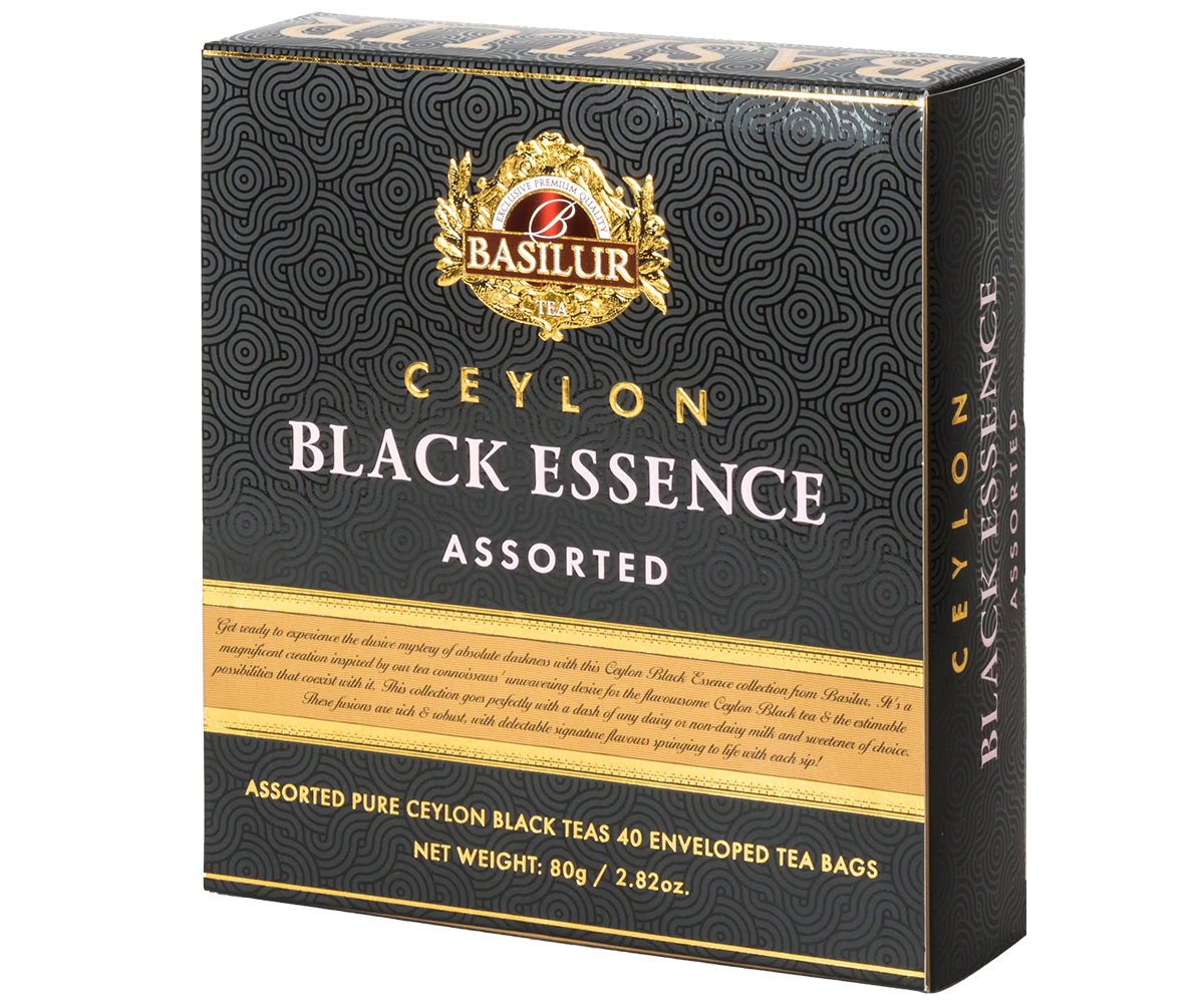 Black Essence Assorted - 40 Enveloped Tea Bags - 4 Flavours - Image 4