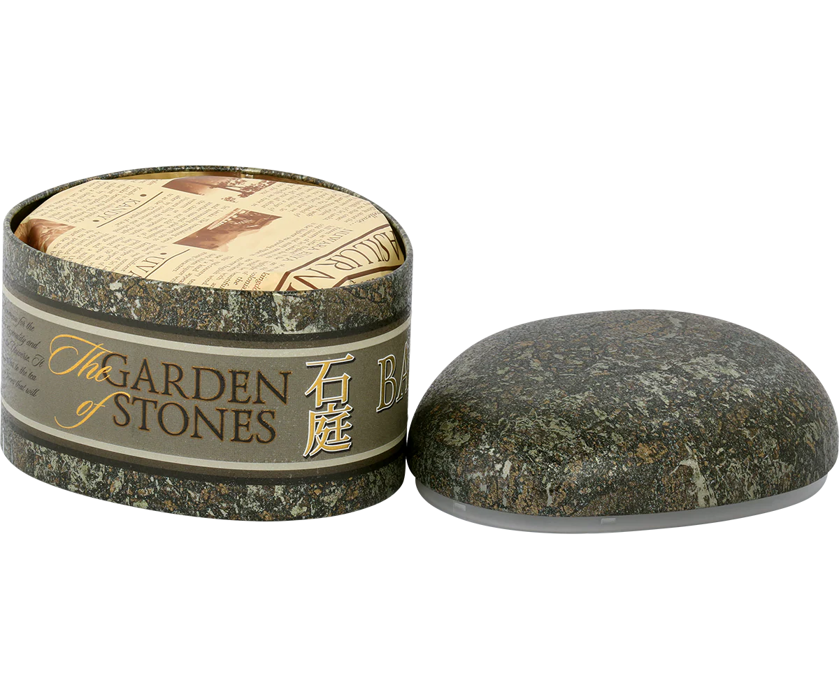 Luxury Tea - Japanese Garden Stone Gift Box - 100g Loose Leaf - Image 3