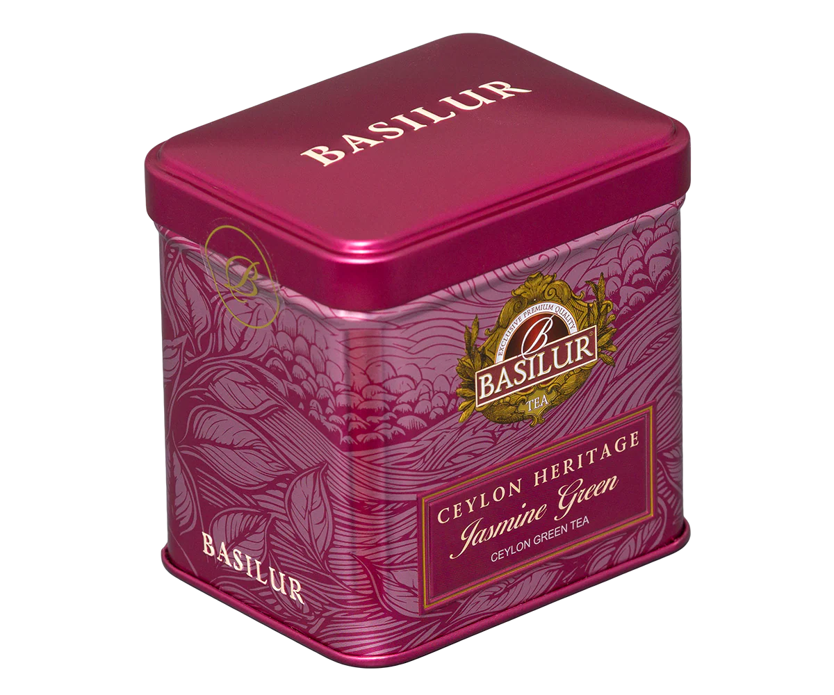 Ceylon Heritage Jasmine Green Tea - 50g Loose Leaf Black Tea
