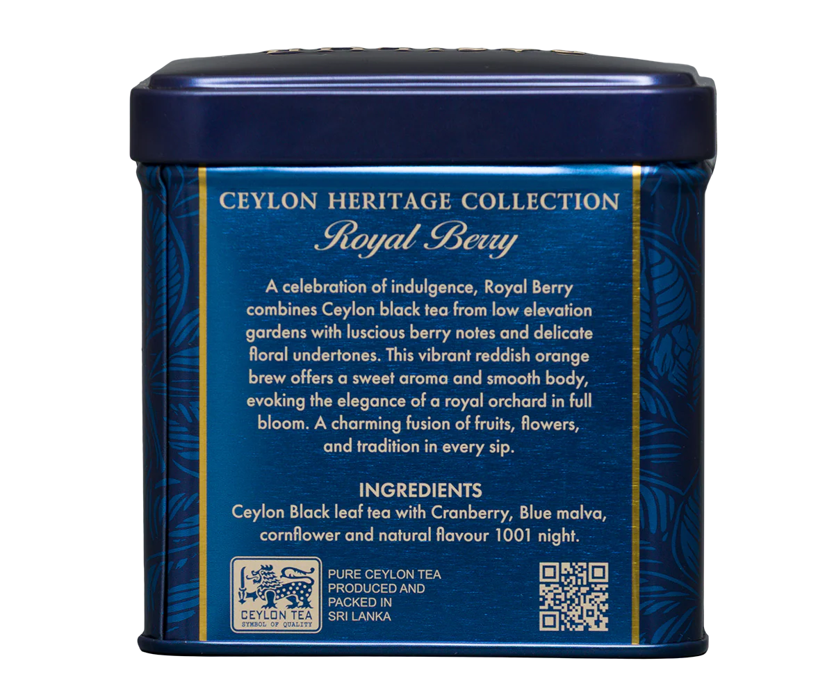 Ceylon Heritage Royal Berry - 50g Loose Leaf Black Tea - Image 5