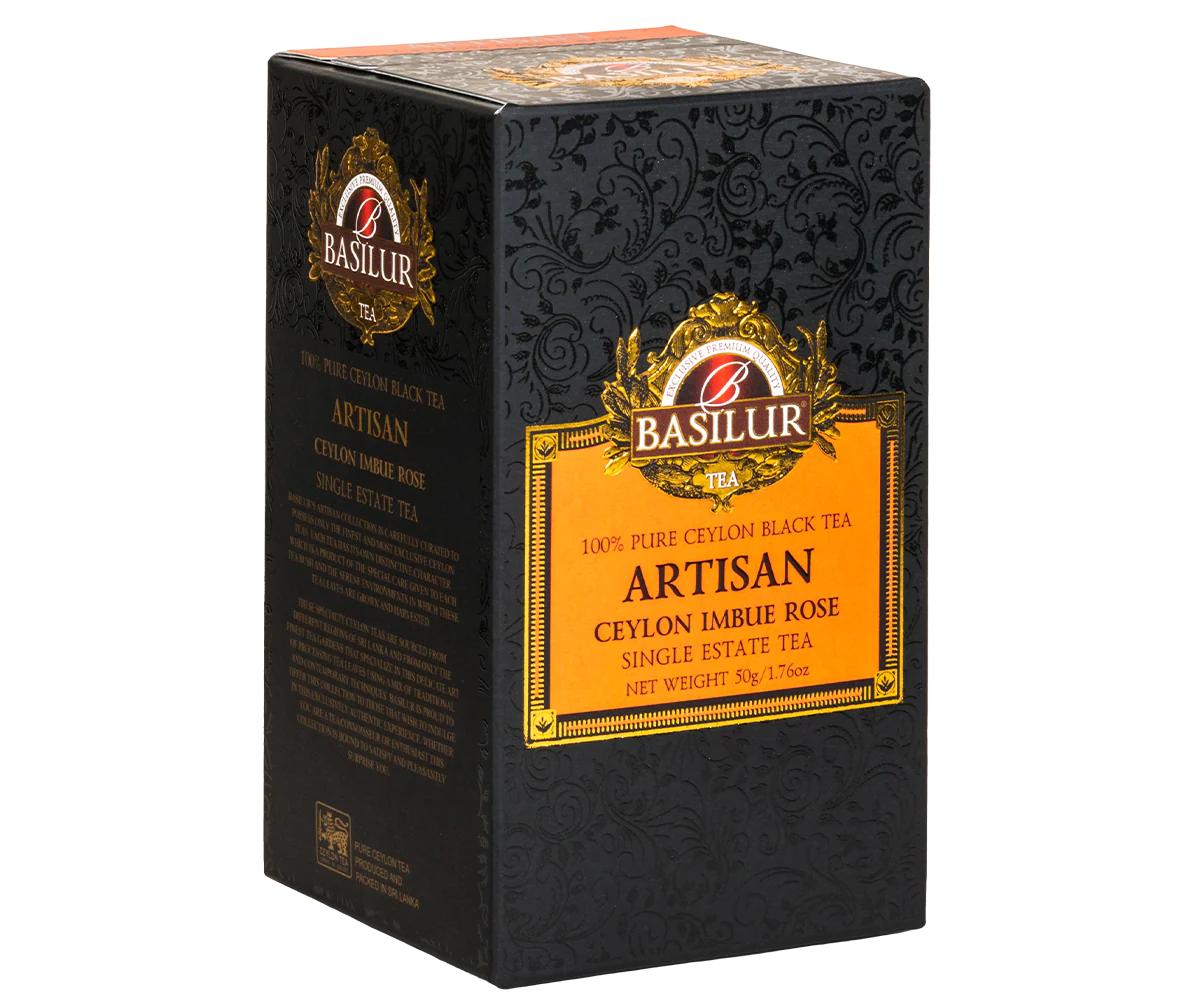 Artisan Collection - Ceylon Imbue Rose Black Tea - 50g Loose Leaf
