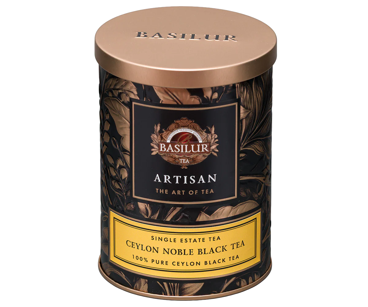 Ceylon Noble Black Tea Tin - 100g Black Leaf Tea - Image 5