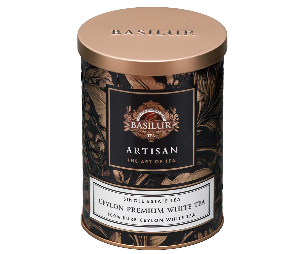 Ceylon Premium White Tea Tin - 25g Loose Leaf White Tea - Image 6